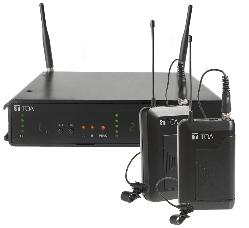 WS-432.TOA Dual Channel Wireless Set