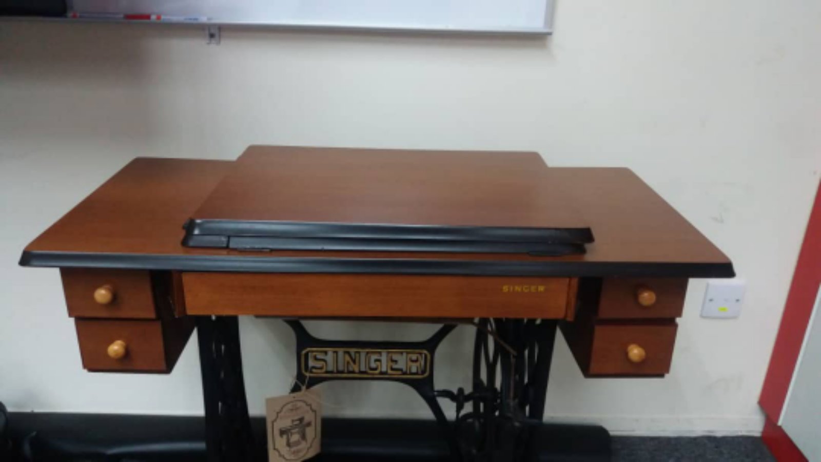 Singer Antique Sewing Machine Table 