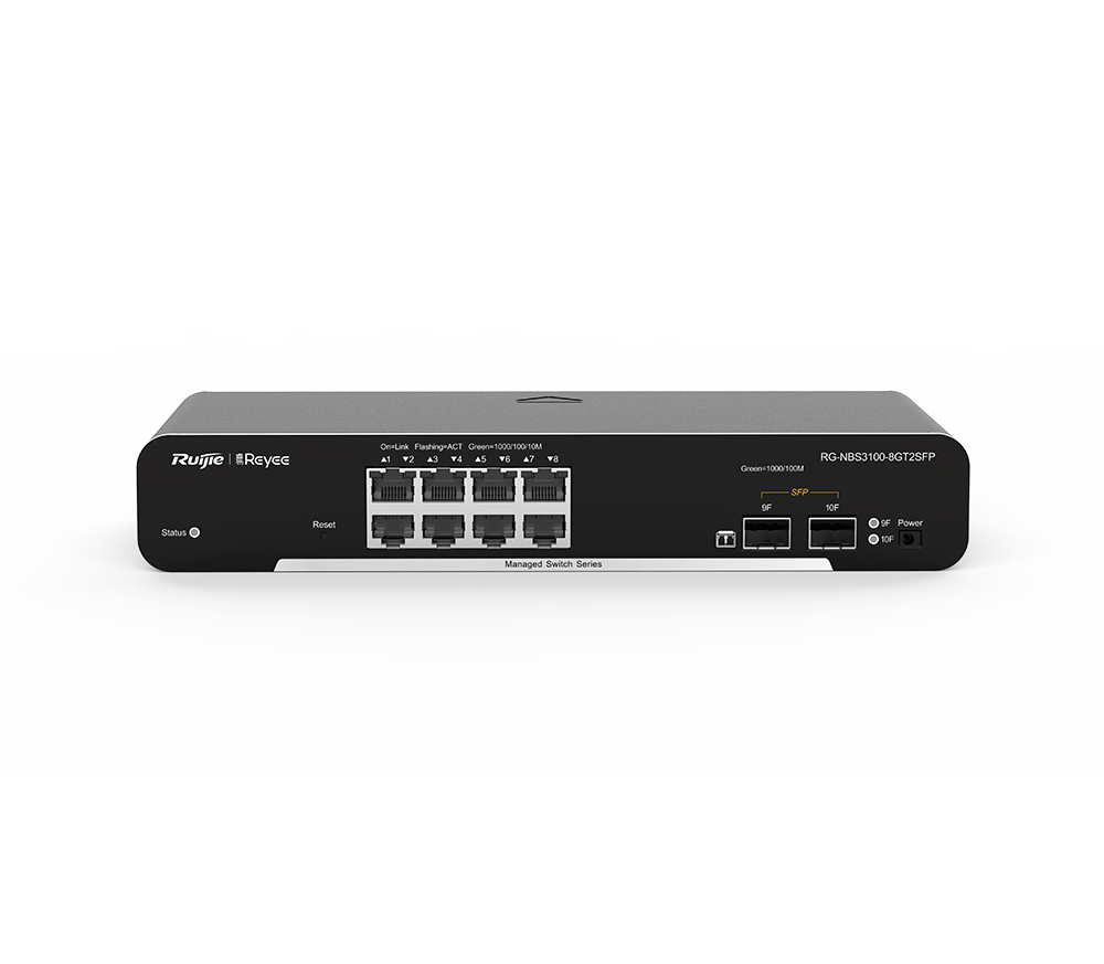 RG-NBS3100 Series. Ruijie L2 Gigabit Cloud Managed Switches.