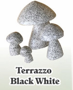 Terrazzo Black White 2