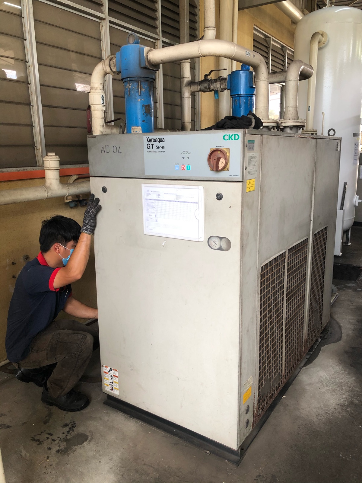 Service 300 HP CKD Air Dryer GT7250D-H-AC200V 