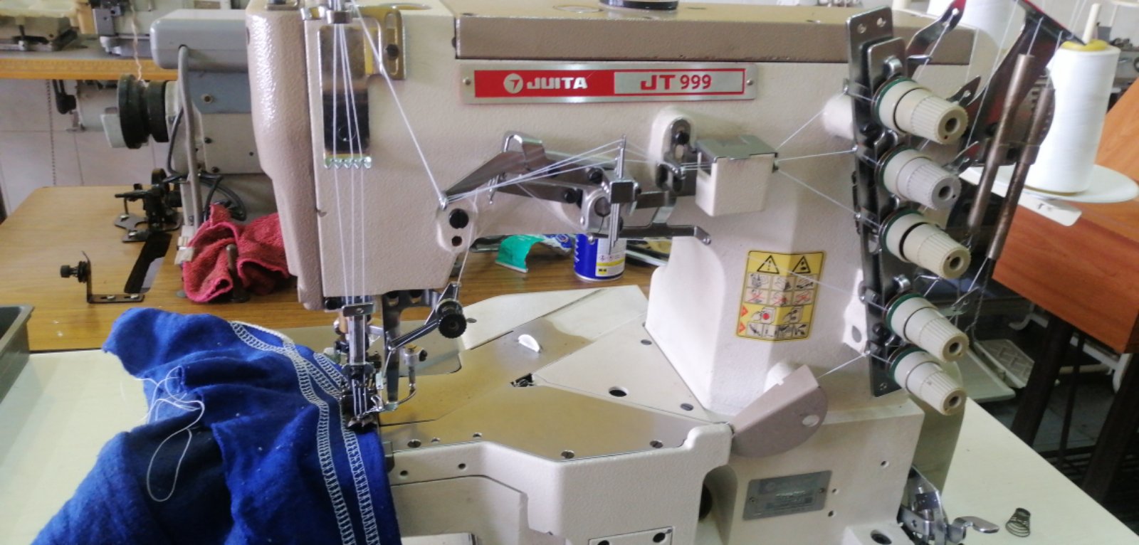 Industrial Interlock coverstitch Sewing Machine 