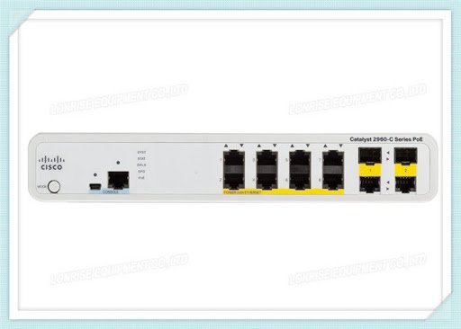 WS-C2960C-8PC-L. Cisco Catalyst 2960C Switch 8 FE PoE, 2 x D WS-C2960C-8PC-L. Cisco Catalyst 2960C Switch 8 FE PoE, 2 x D