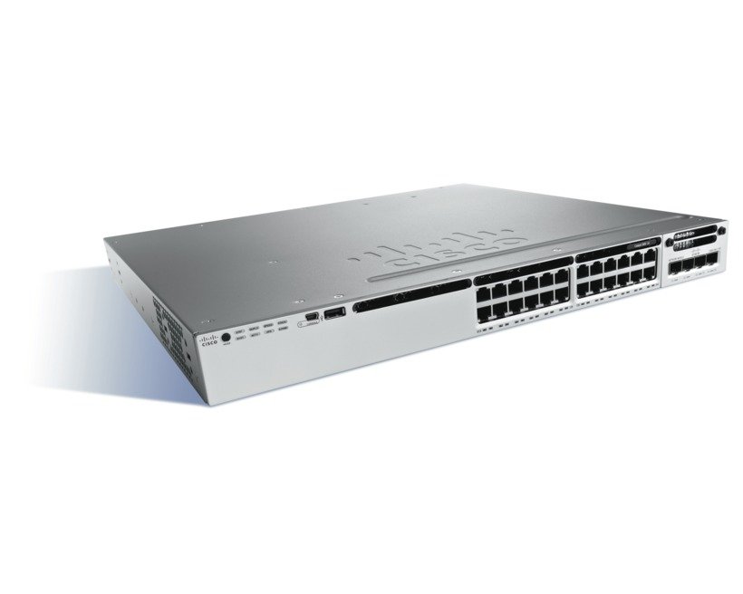 WS-C3850-24T-S. Cisco Catalyst 3850 24 Port Data IP Base. #A