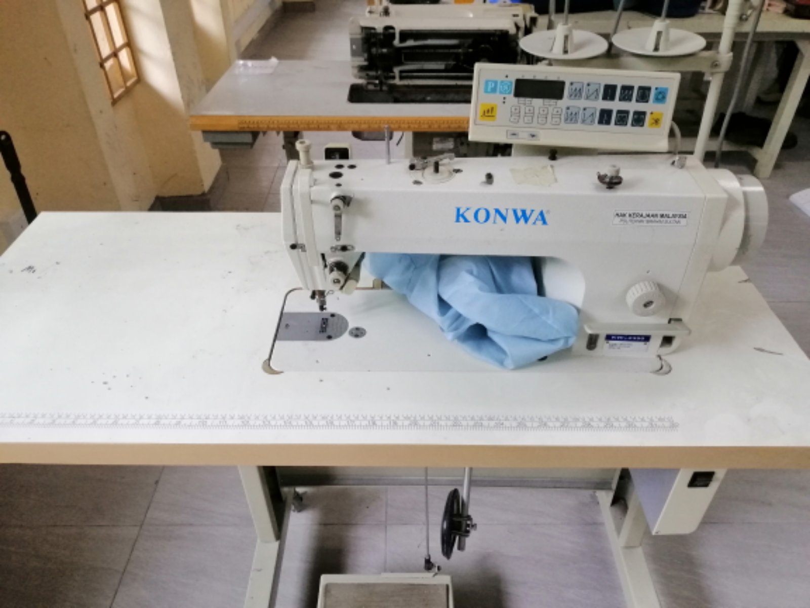 Konwa Automatik Direct Drive Motor Sewing Machine 