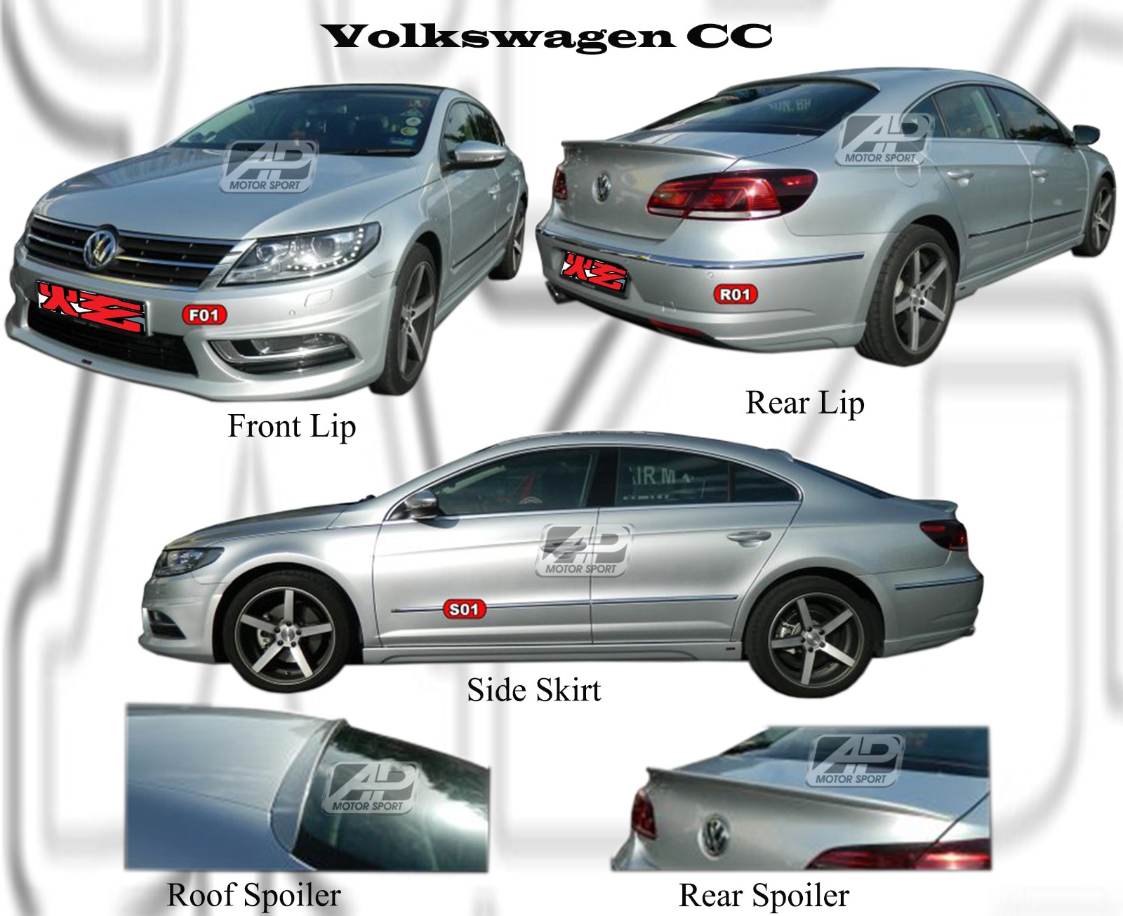 Volkswagen CC Bodykits 