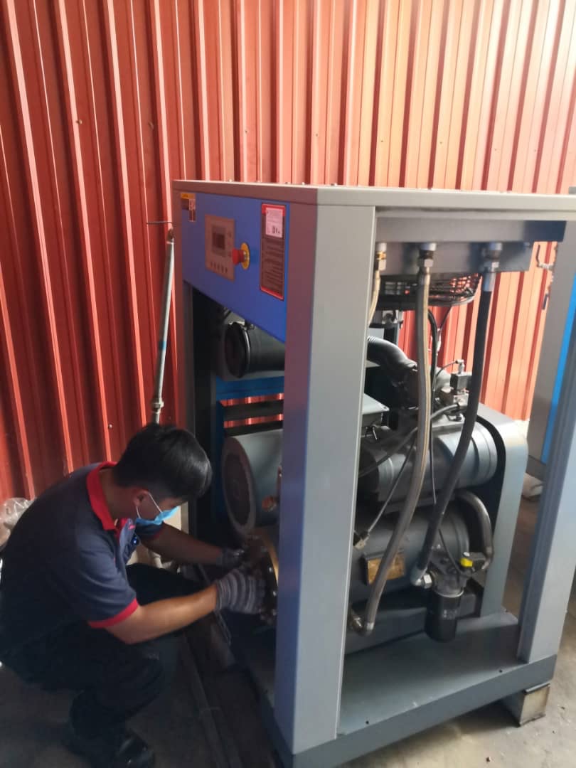 Troubleshooting 30 HP FINI Air Compressor SR-1030