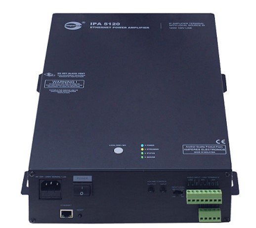 iPA5060/ iPA5120.AMPERES Ethernet Power Amplifier Terminal