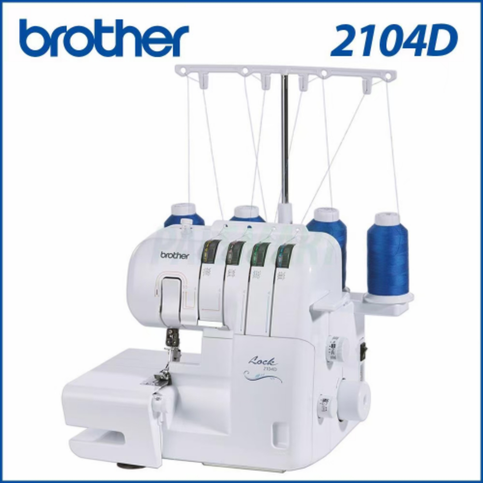 BROTHER PORTABLE OVERLOCK HOME SEWING MACHINE 