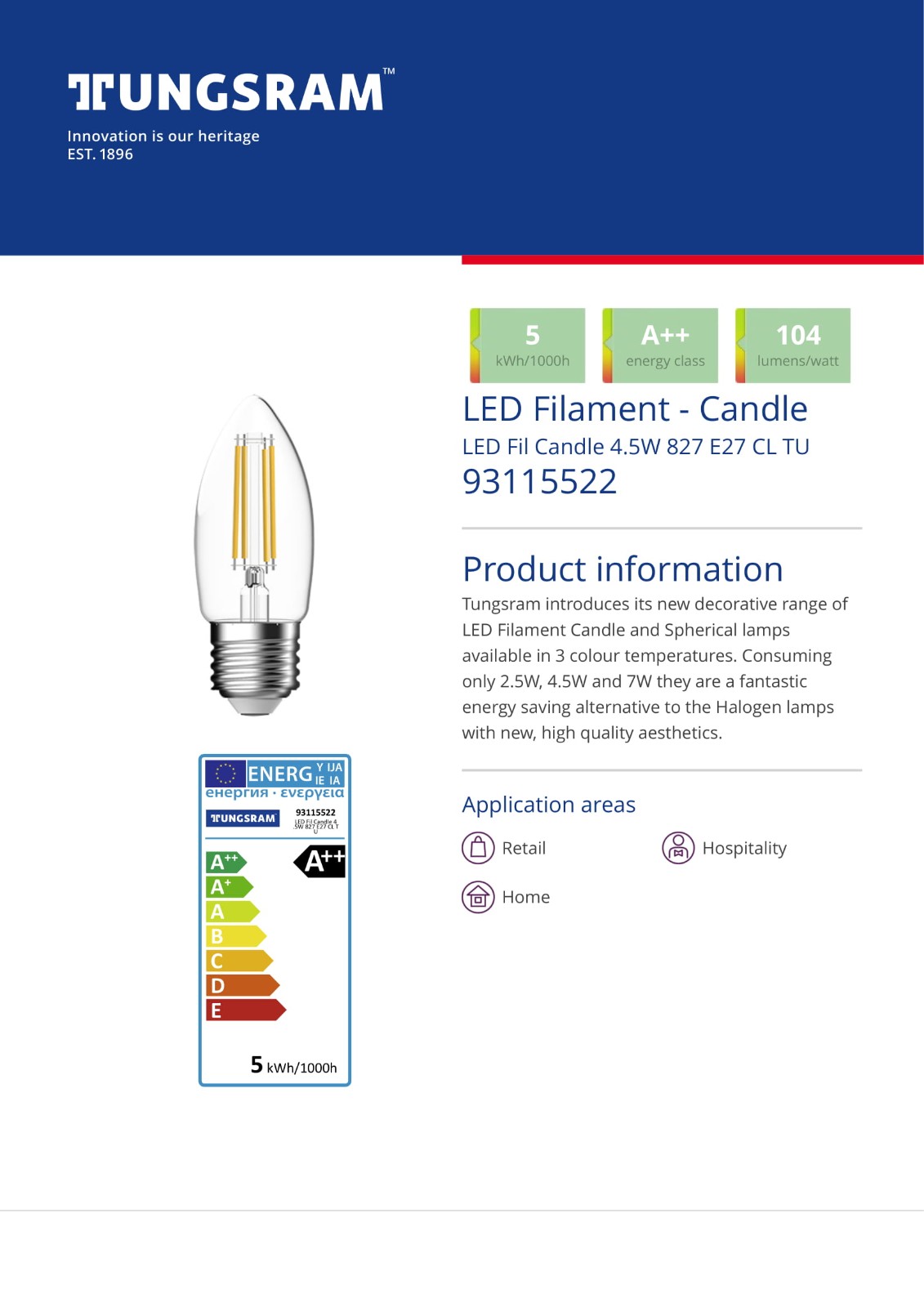 LED Filament Bulbs Series