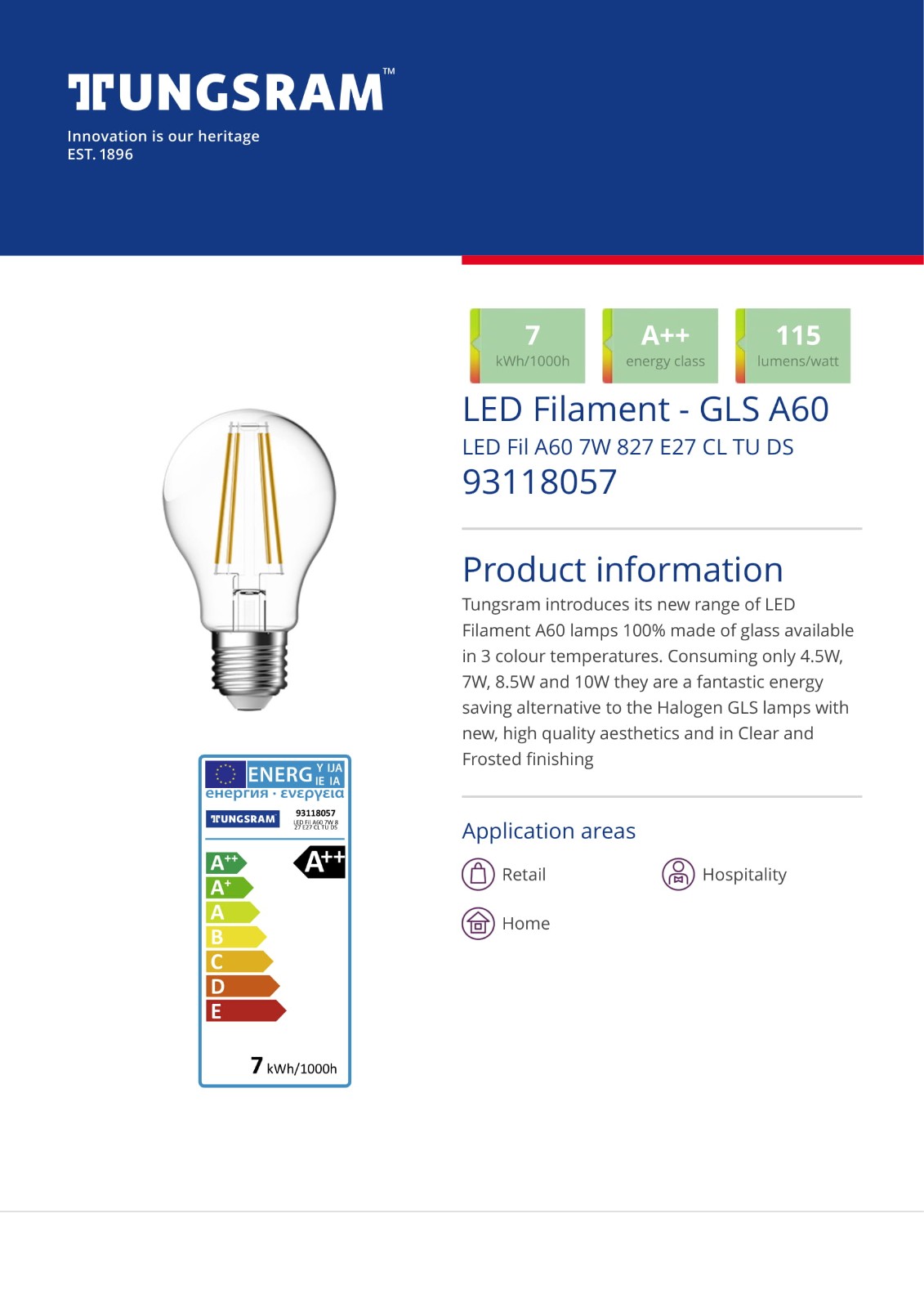 LED Filament Bulbs Series