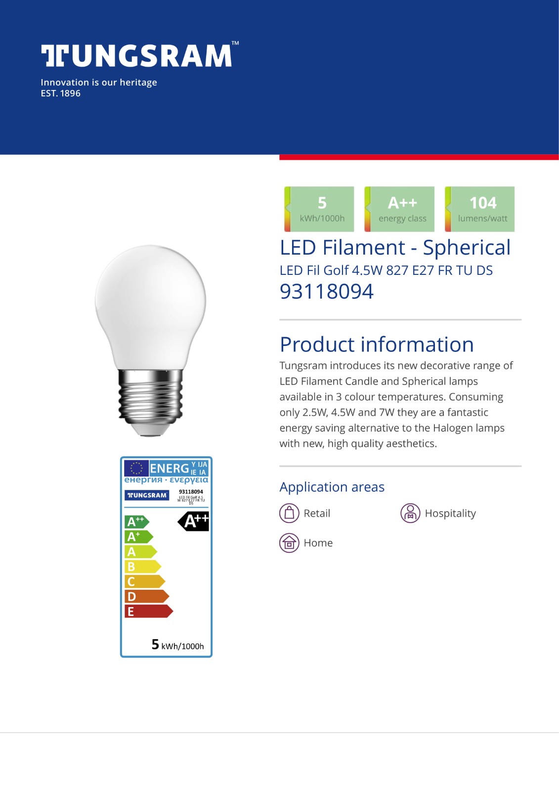 LED Filament Bulbs Series