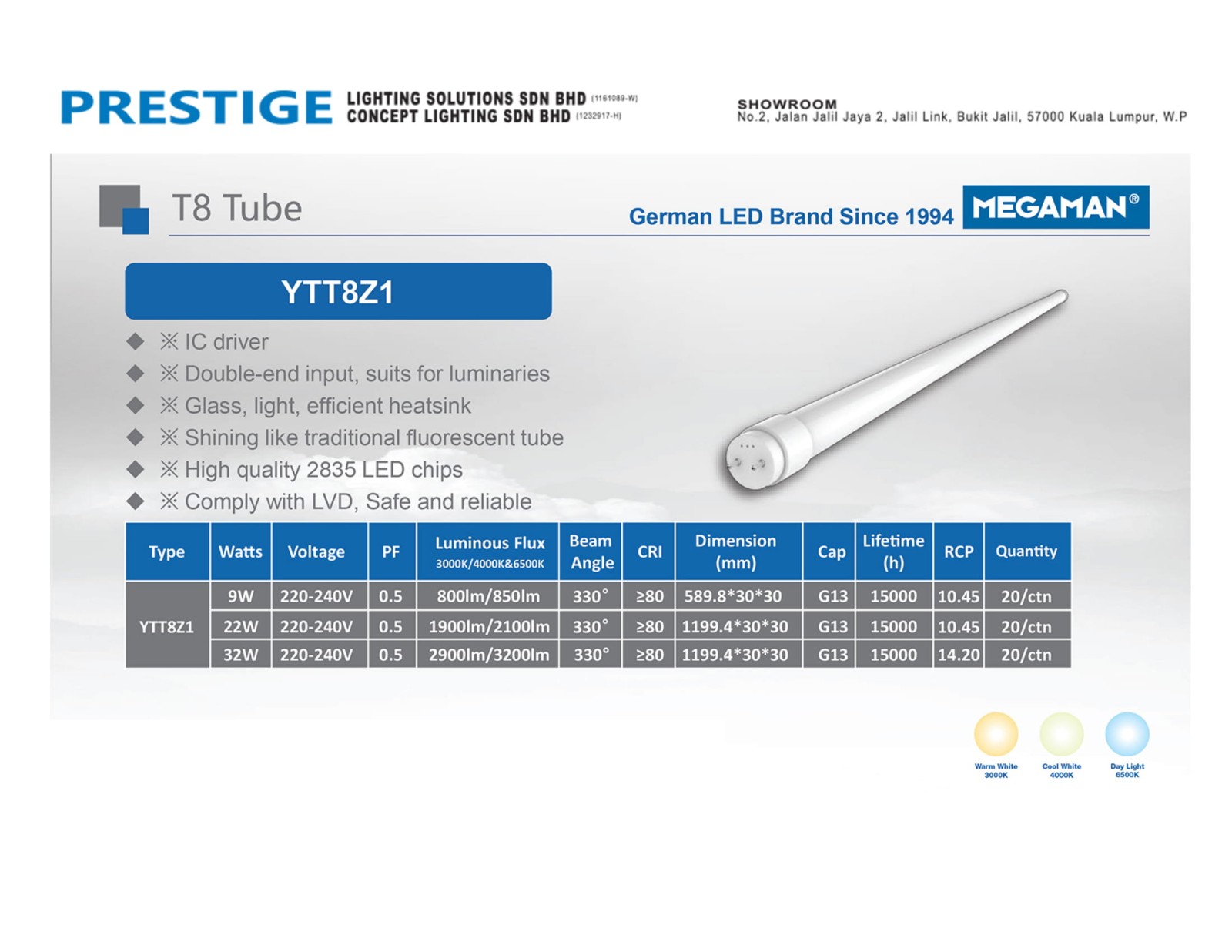 LED T8 Tube Series