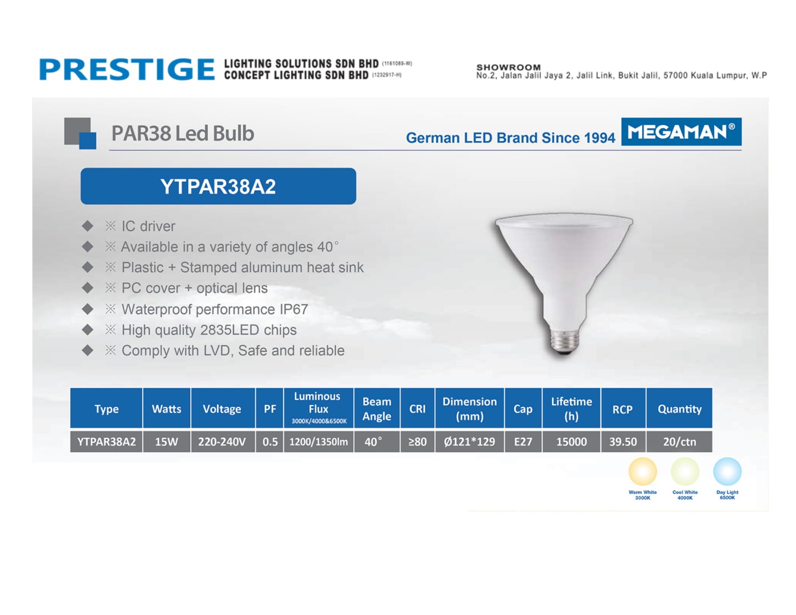 LED Par38 Bulb