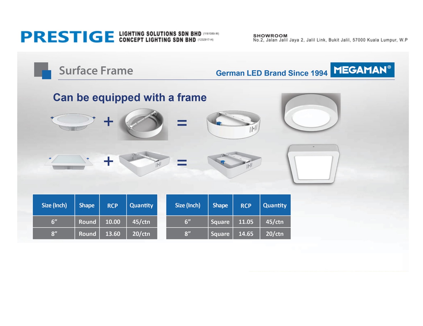 LED Surface Light & Recessed Downlight Series