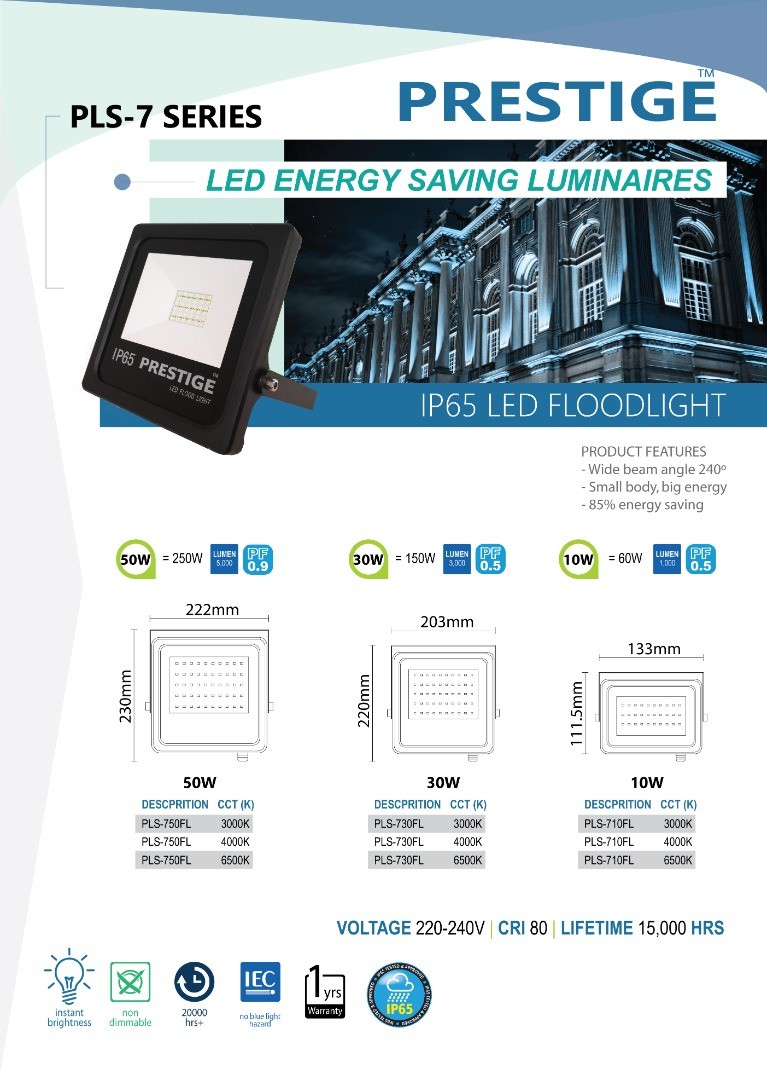 LED Outdoor Flood Lights Premium 10W-50W