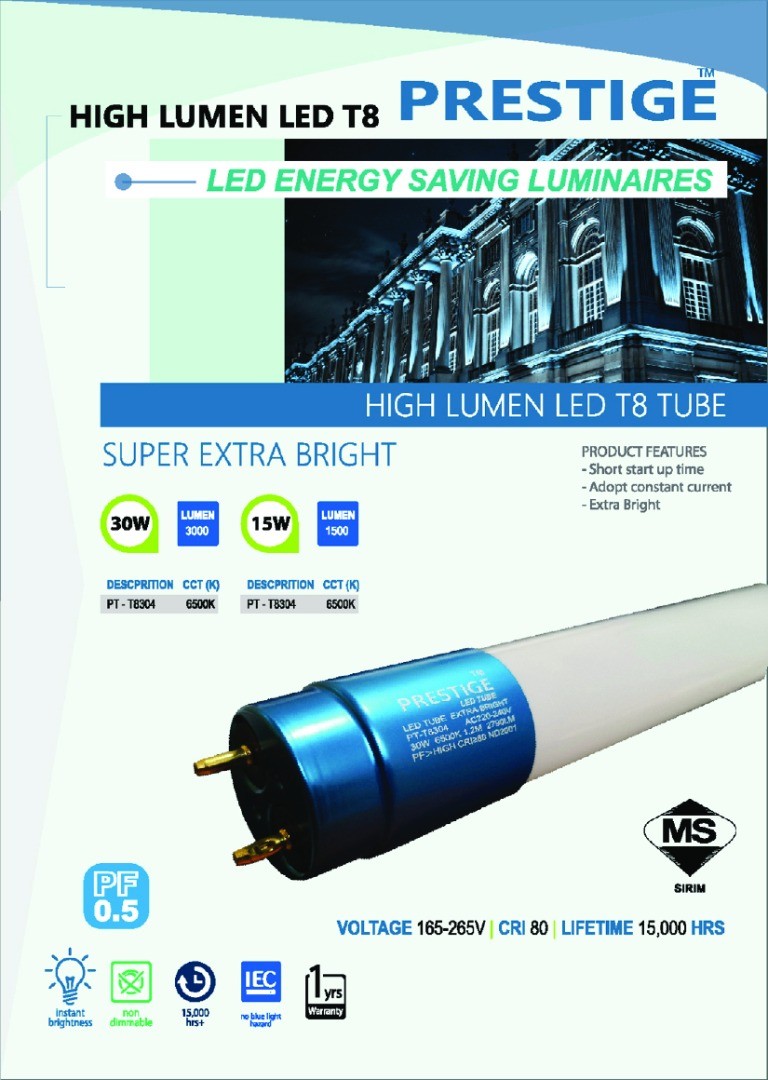 LED T8 ExtraBright 30W