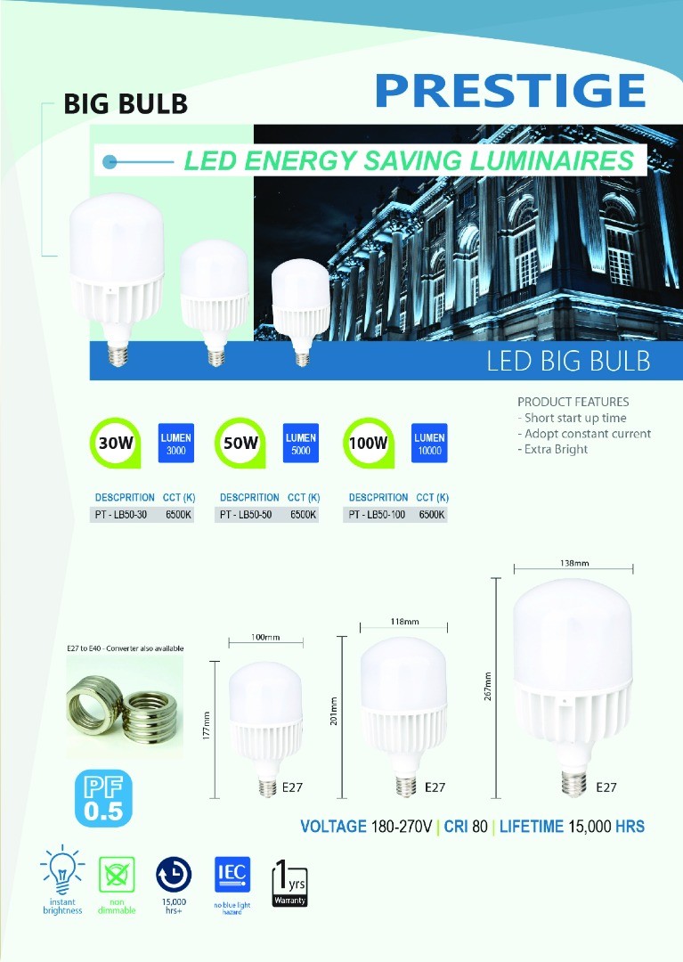 LED Big Bulbs