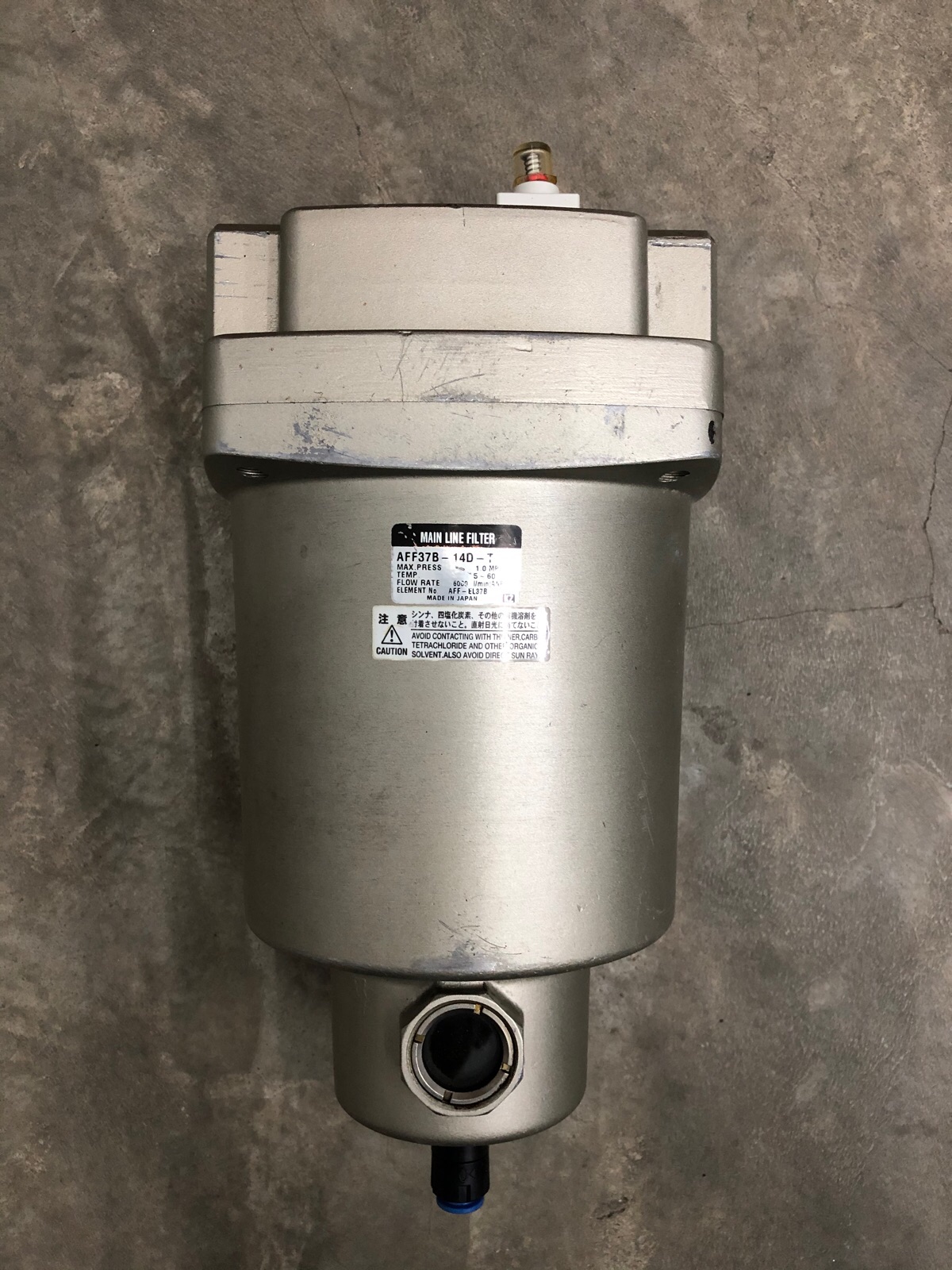 SMC Main Line Filter AFF37B-14D-T 