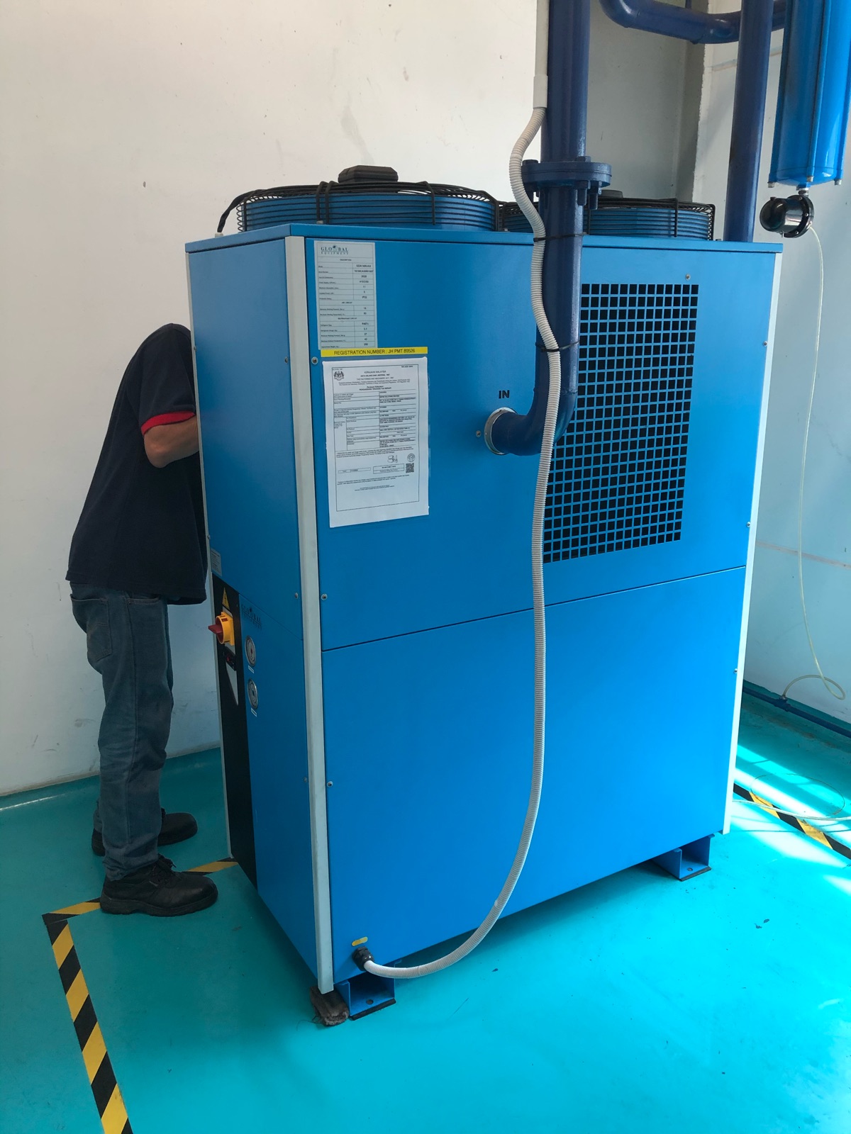 Service 150 HP Global Air Dryer GDA1400-KA 