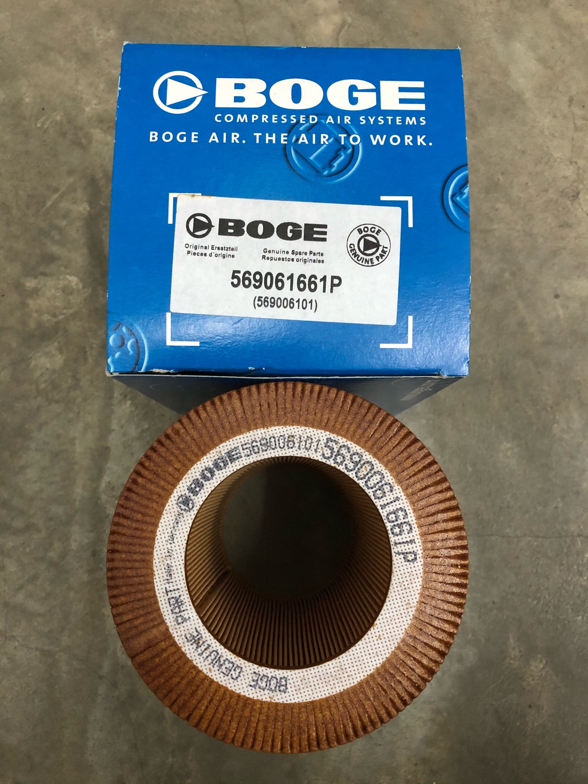 BOGE Air Filter 5690061661P