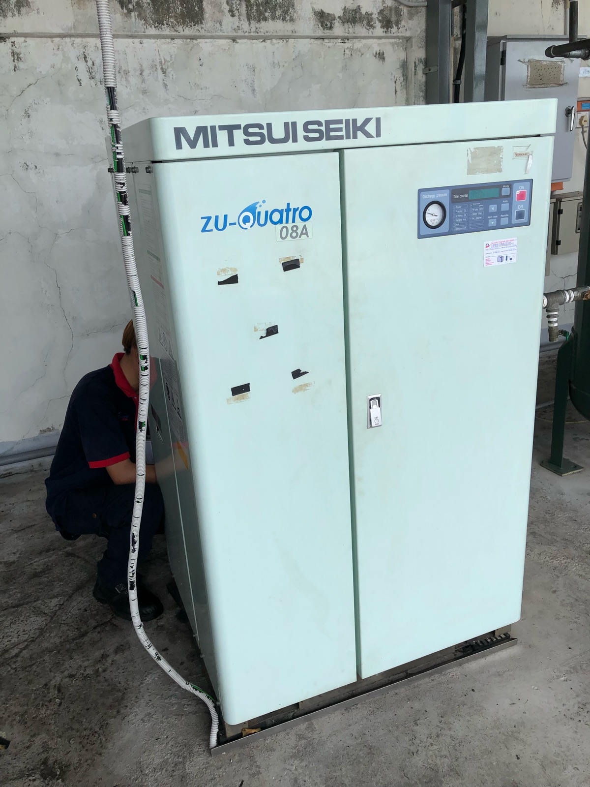 Service Mitsui Seiki Oil Free Air Compressor