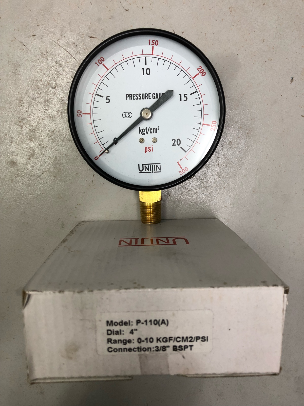 UNIJIN Pressure Gauge 