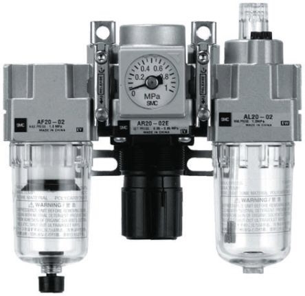 SMC Filter, Regulator & Lubricator 