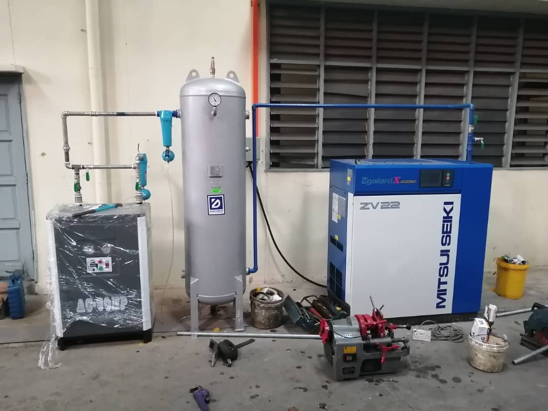 G.I. Pipe Installation Works
