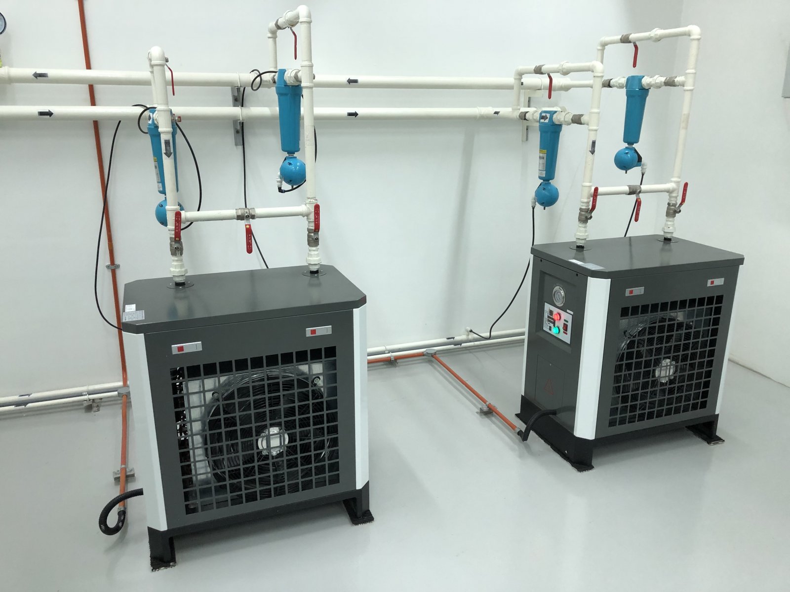 Air Dryer & Air Filter Piping Installation Works