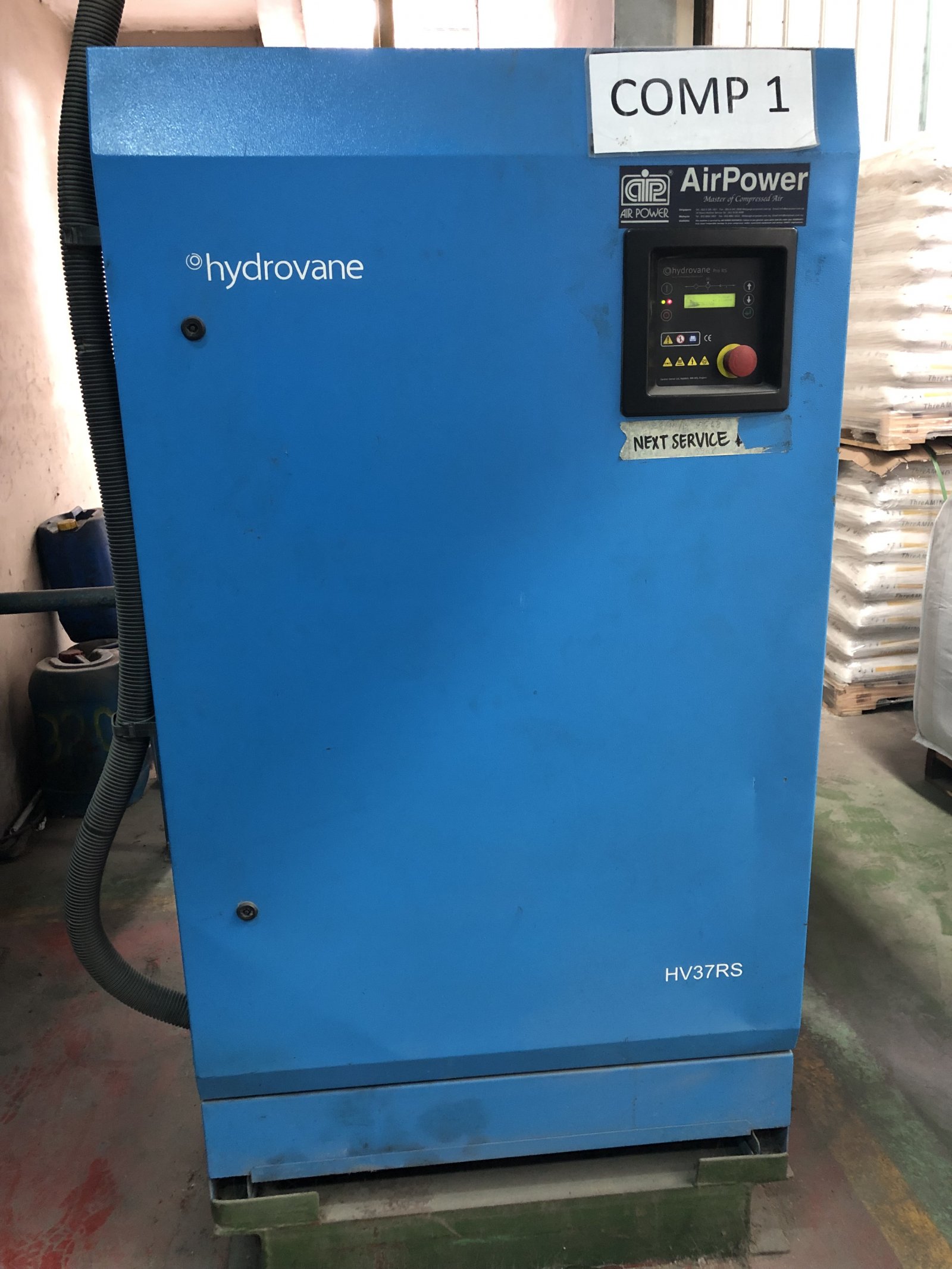Air Power Hydrovane Compressor HV37RS