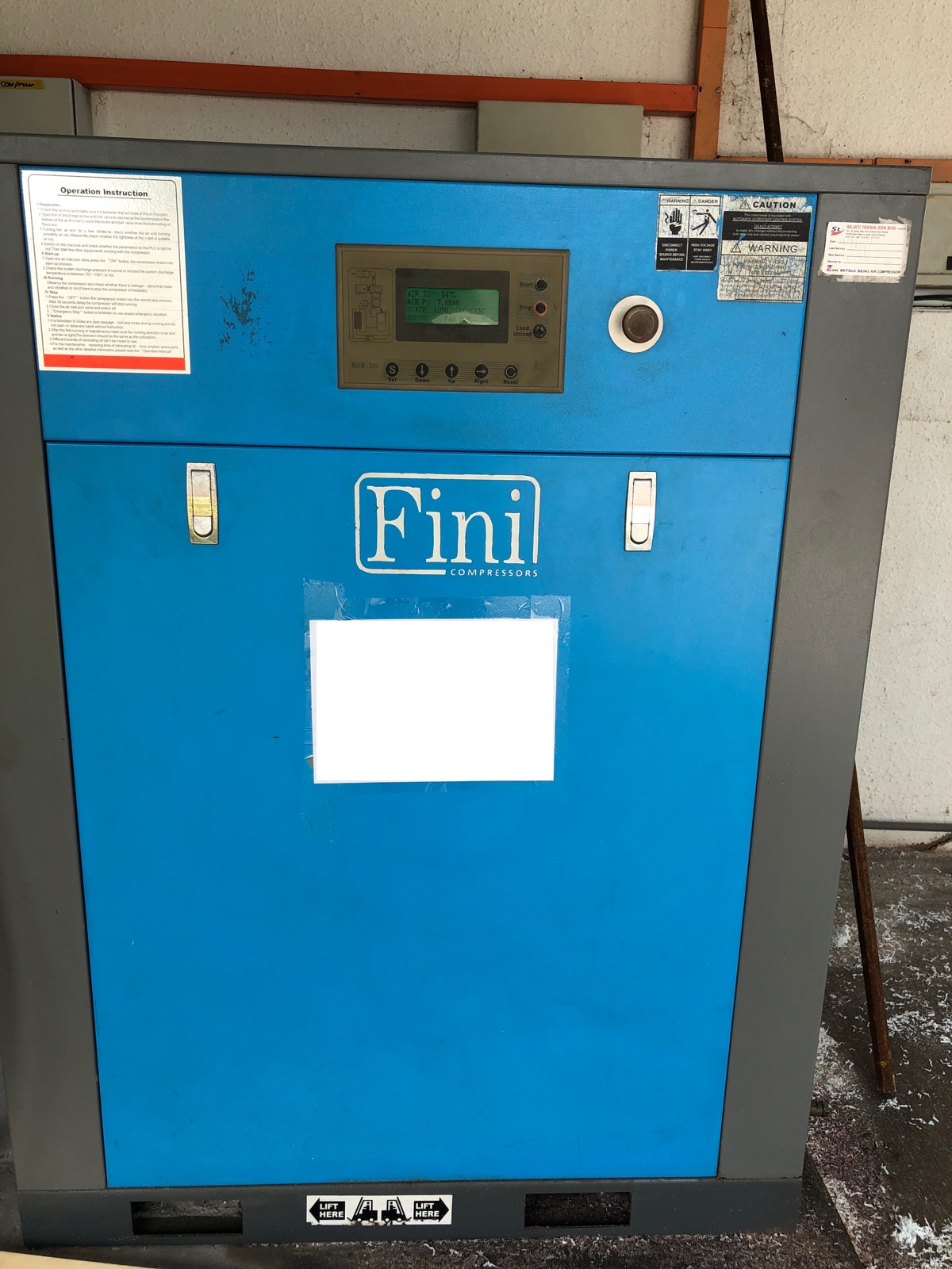 Fini Air Compressor 