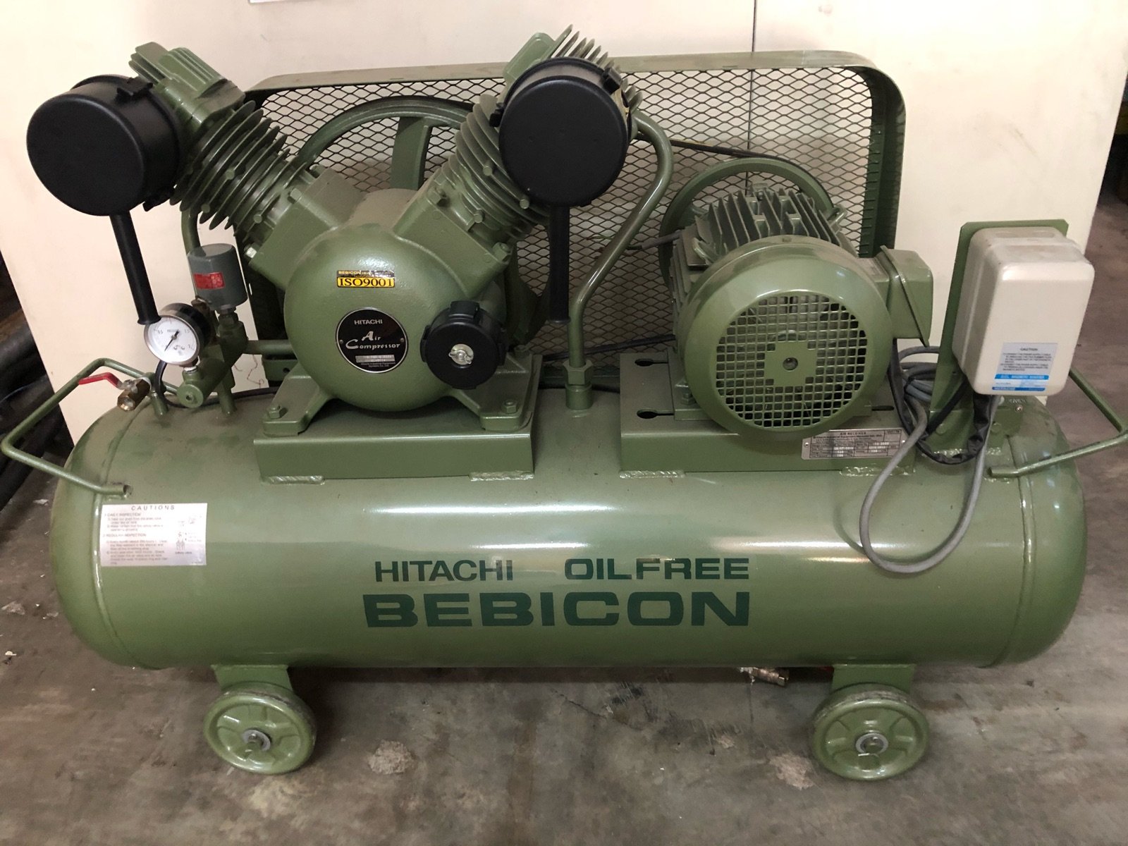 Hitachi Oil Free Bebicon Air Compressor