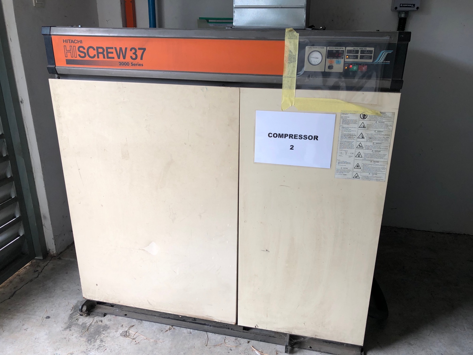 Hitachi Air Compressor OSP-37S5AII 