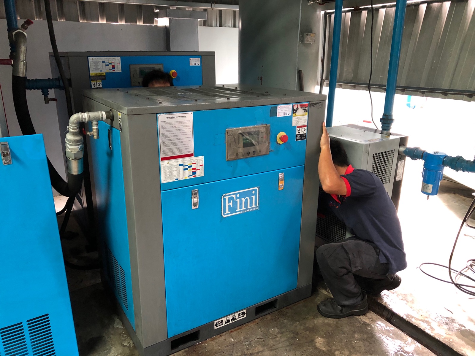 Service FINI Air Compressor SR-1010 