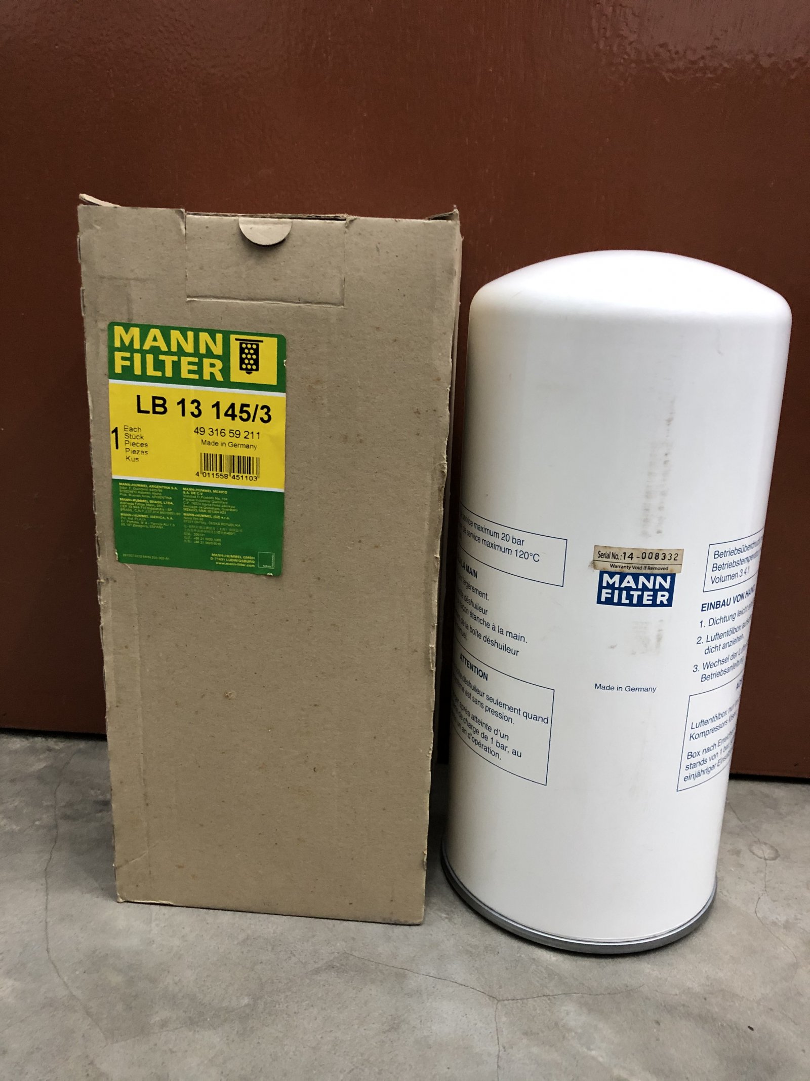 MANN Filter LB 13145