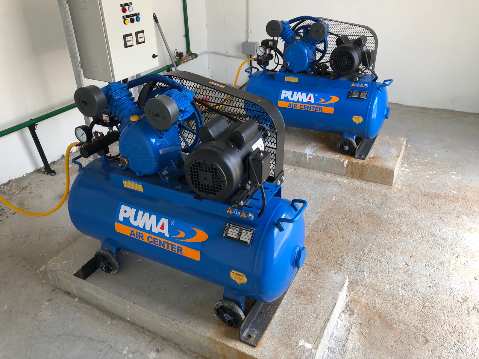 New Installation PUMA Air Compressor 