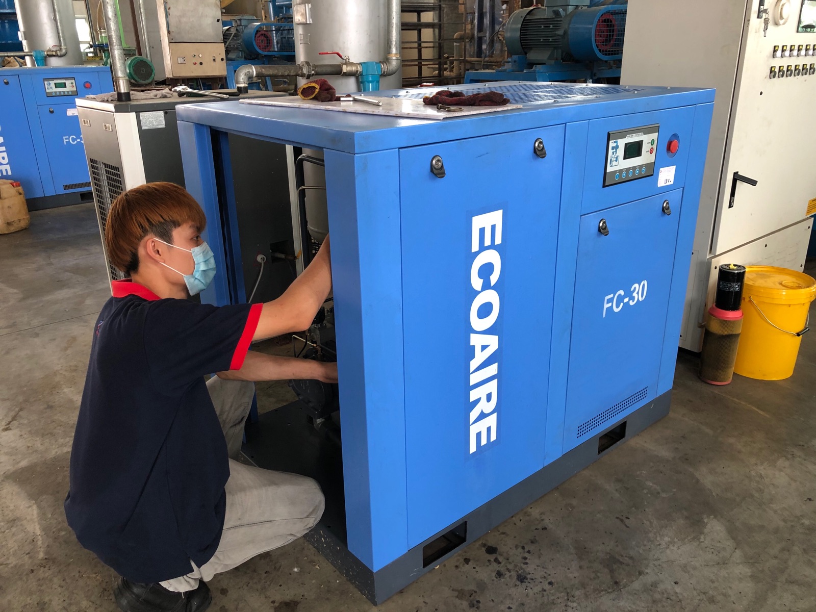 Repair ECOAIRE Air Compressor FC-30 