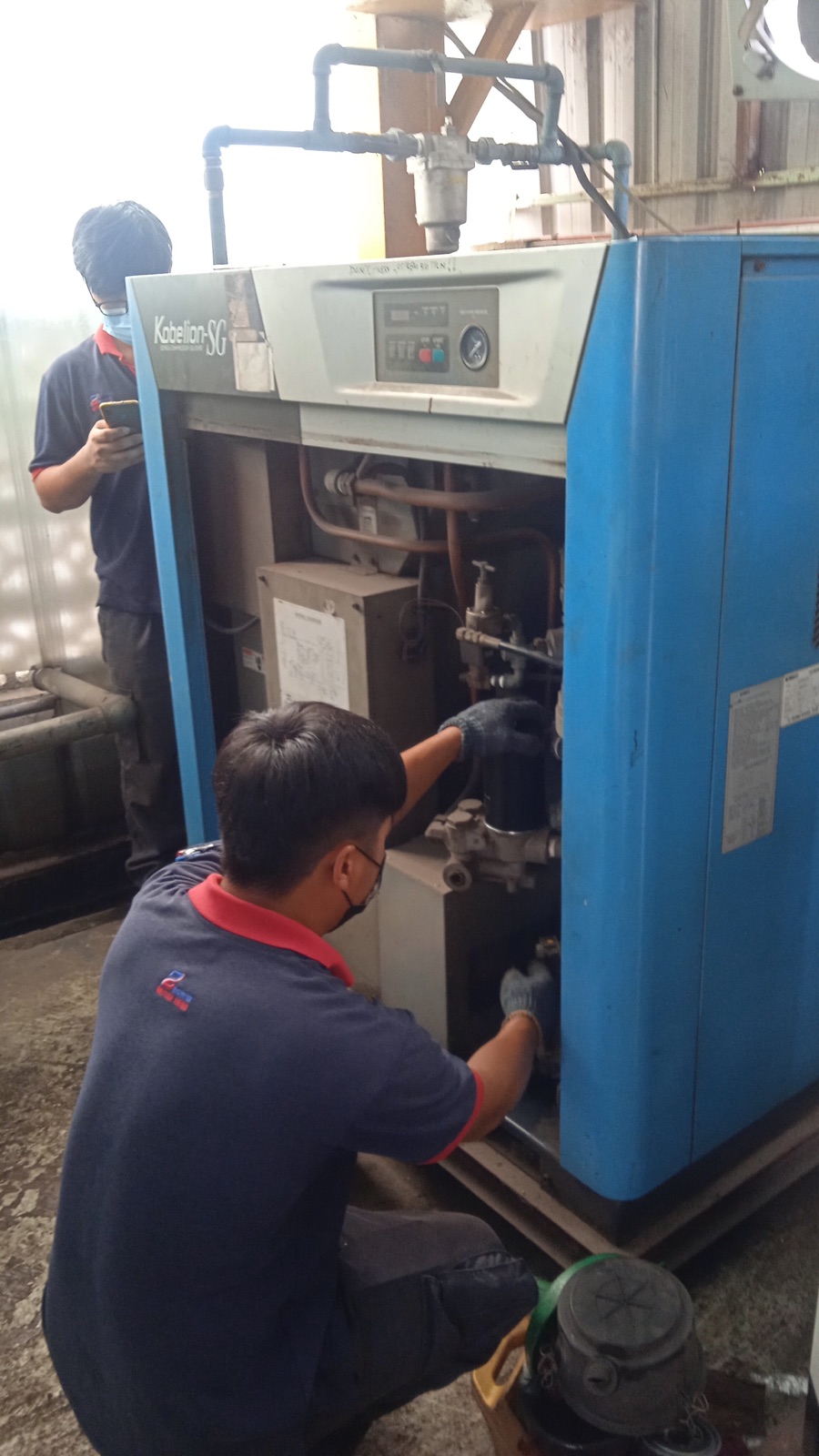 Service Kobelion SG Air Compressor 