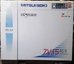 Mitsui Seiki Oil Flooded Type Air Compressor ZV15AS-R 