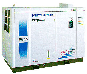 Mitsui Seiki Inverter Type Air Compressor ZV55WSi-R 