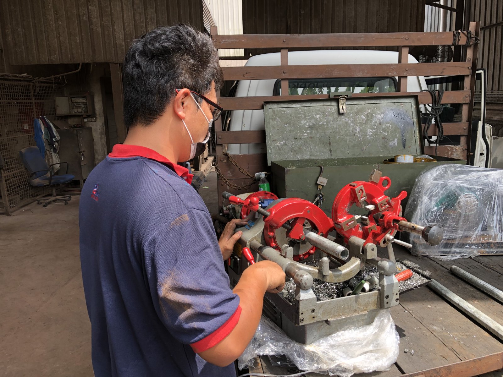 GI Pipe Threading