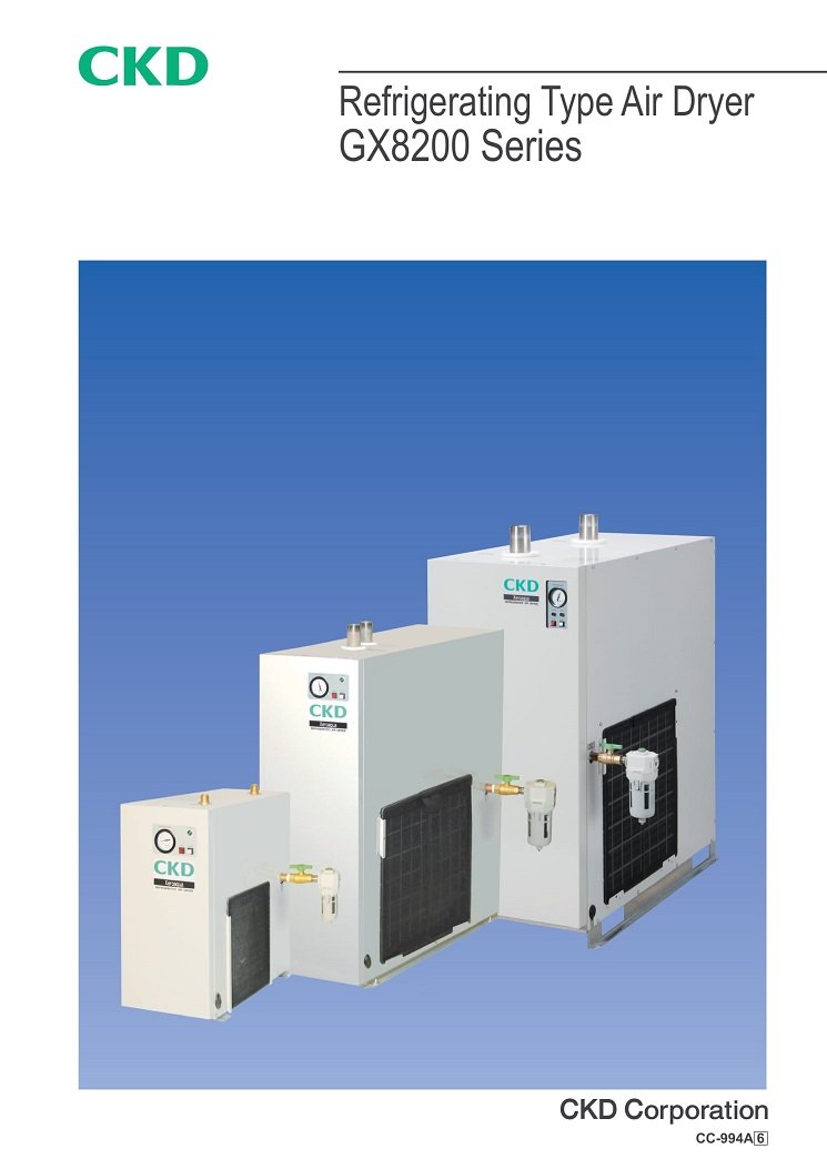 CKD Dryer Catalogue GX8200