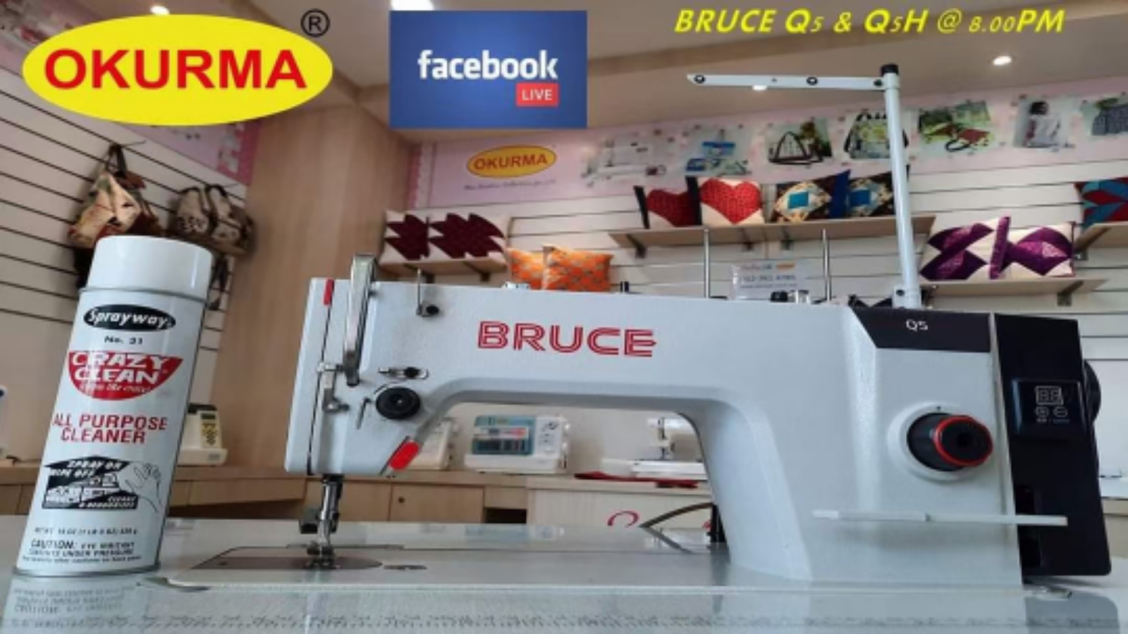 BRUCE INDUSTRIAL SEWING MACHINE