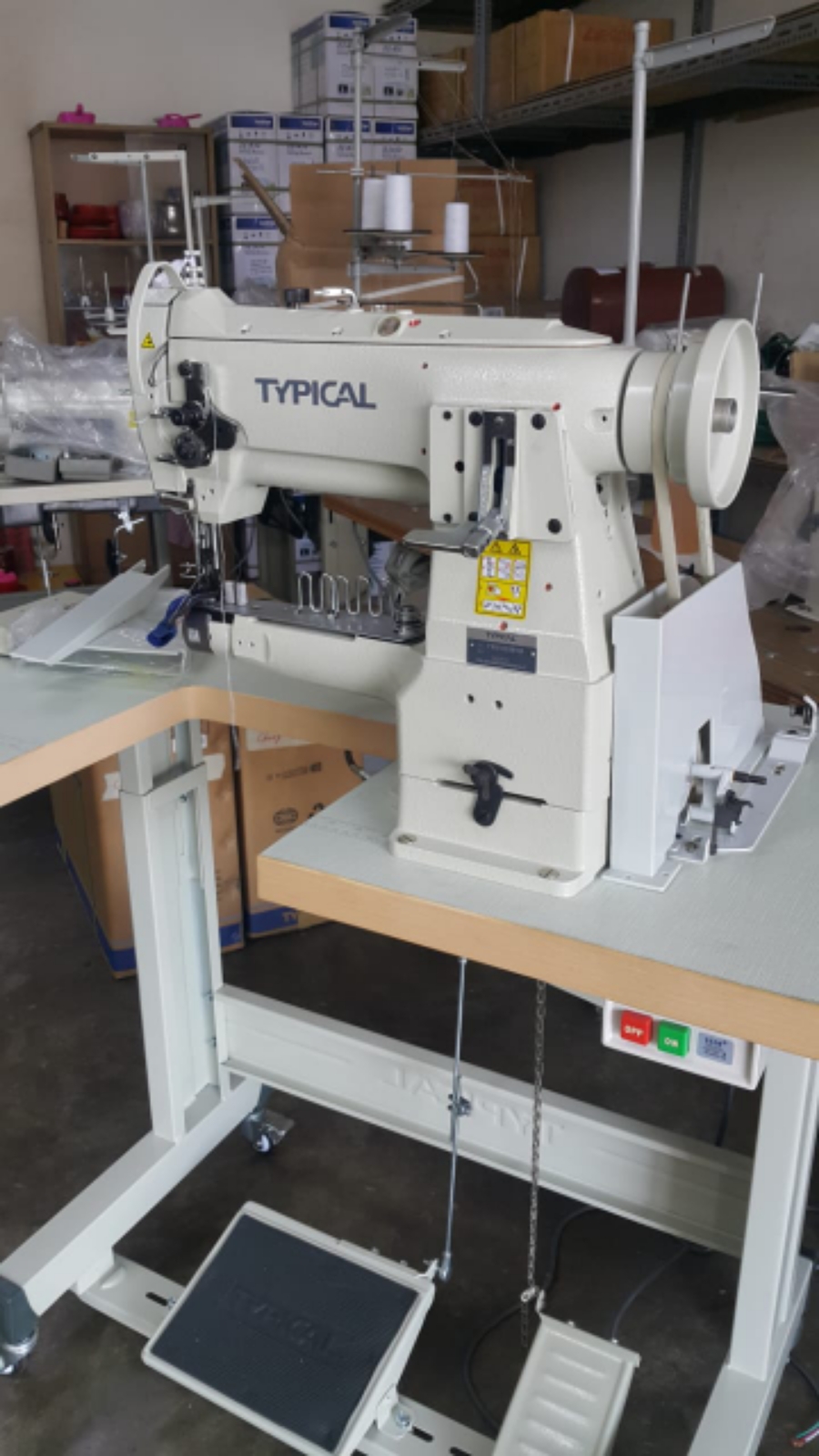 Typical Industrial Sewing Machine 
