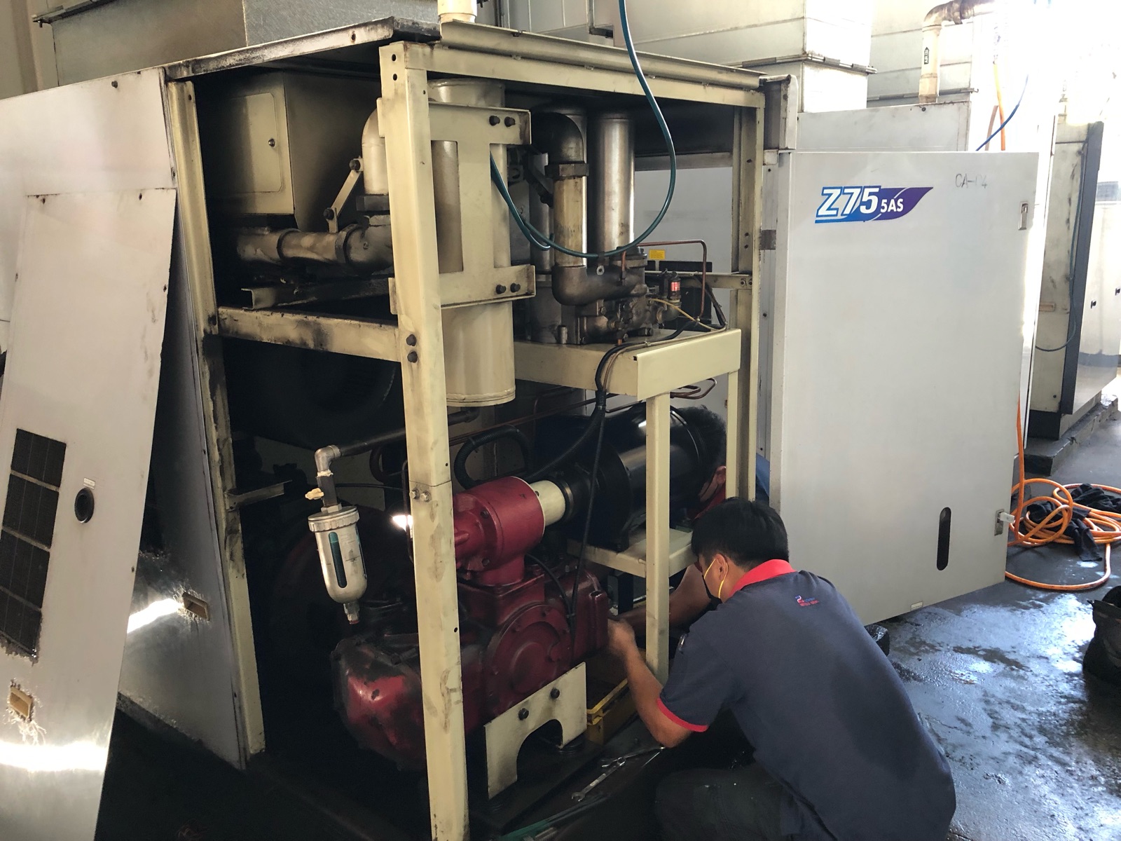 Service & Repair Mitsui Seiki Air Compressor 