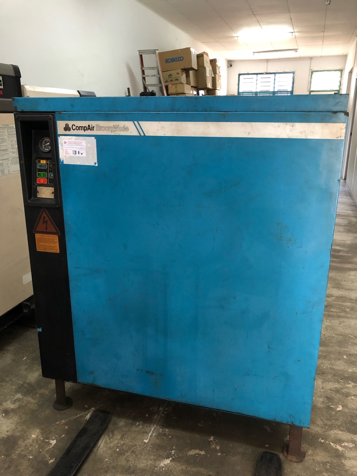 CompAir Broom Wade Screw Compressor 