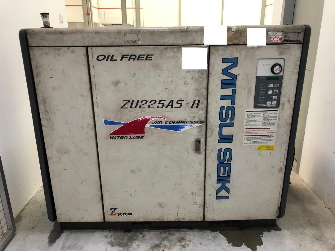 Mitsui Seiki Oil Free Air Compressor ZU225AS-R