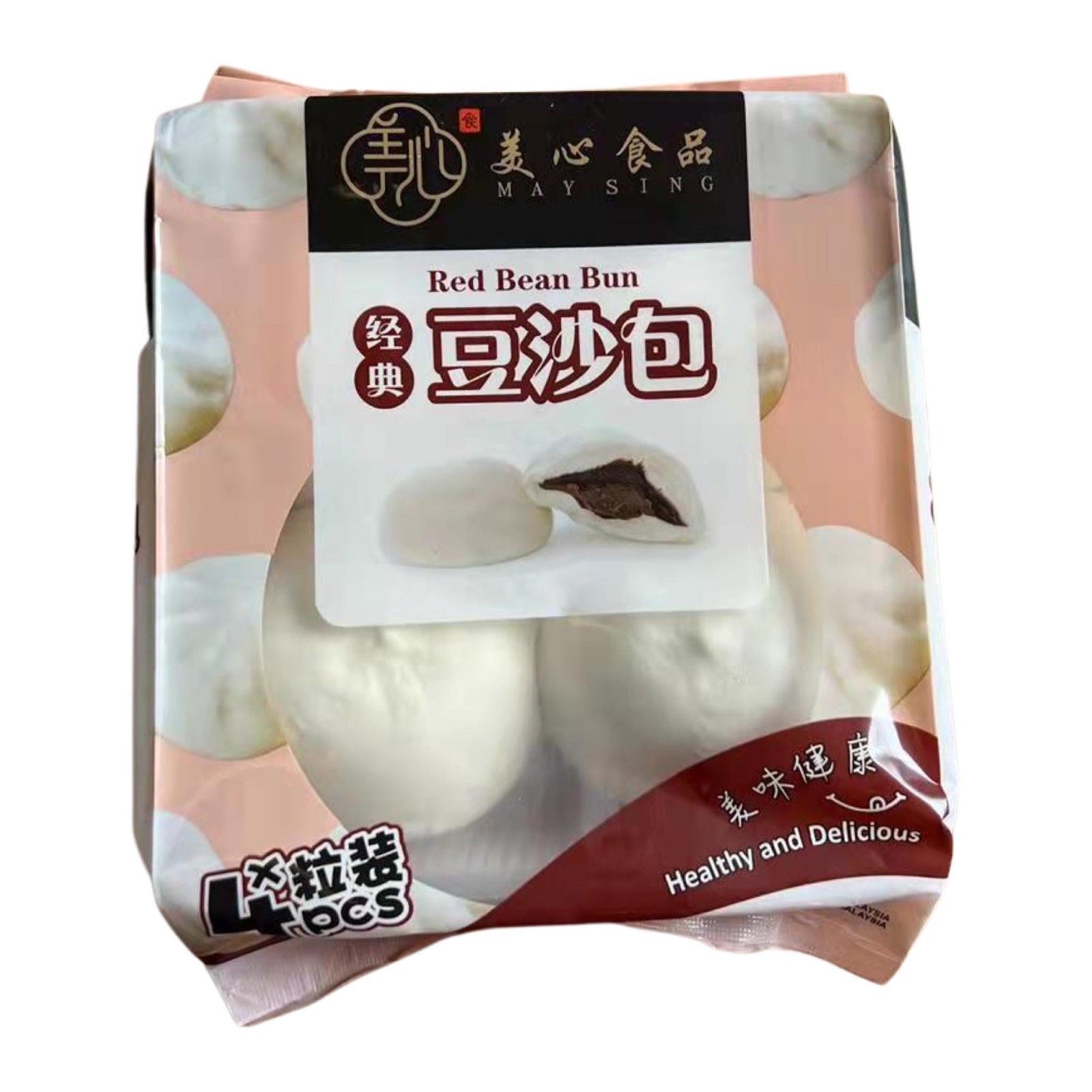 RED BEAN BUN 4PCS (24pack/ctn)