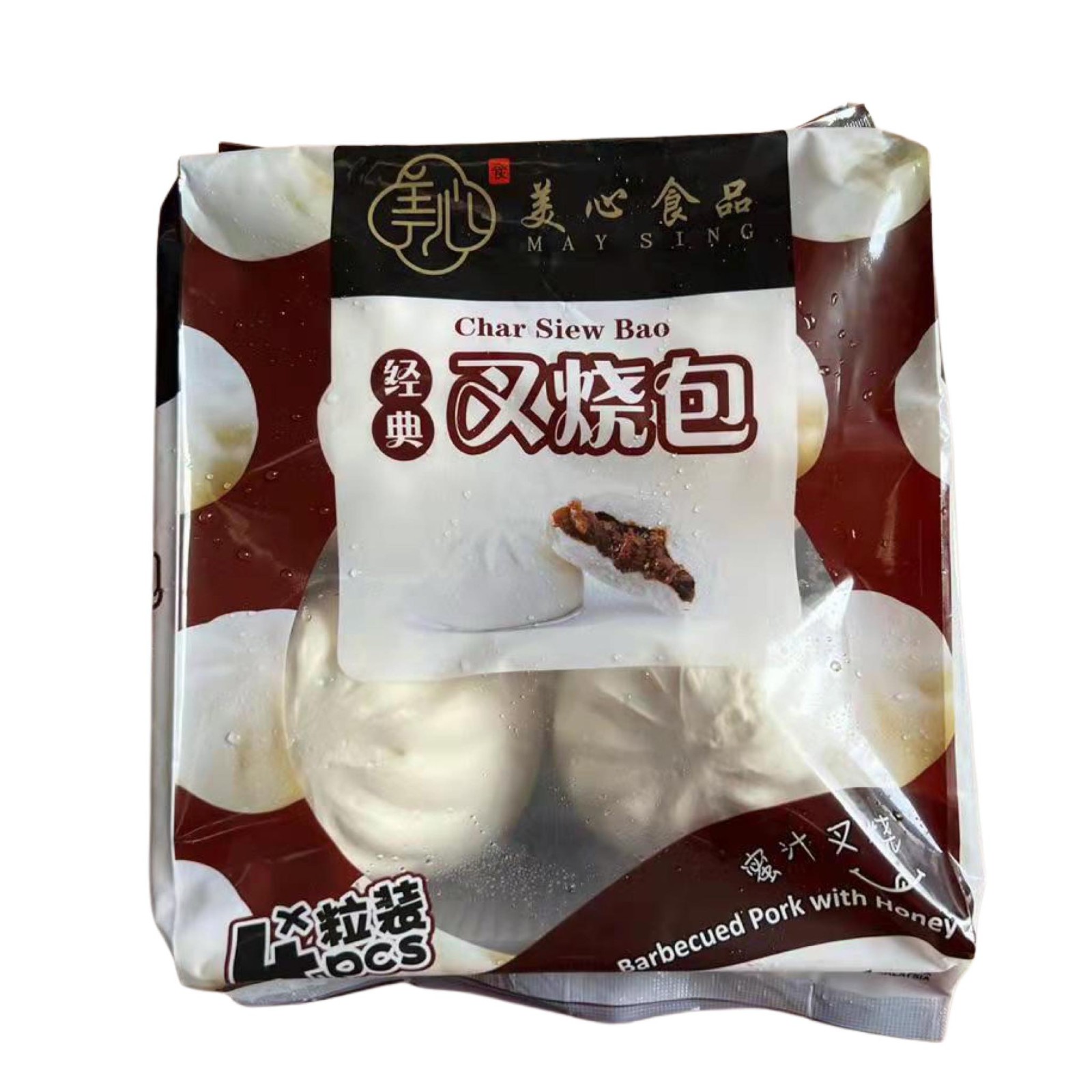 CHAR SIEW BUN 4PCS (24pack/ctn)